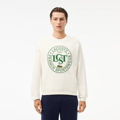Мужской флисовый свитшот Lacoste Loose Fit