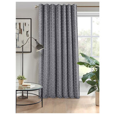 Шторы штора портьерная на шт.ленте AMAZONTEXTILE HOME жаккард 200х280см серая, арт.S FJ670126 v4301