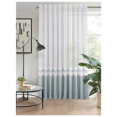 Шторы штора тюлевая на шт.ленте AMAZONTEXTILE HOME батист 300х280см ментоловая, арт.SAR01681 v112