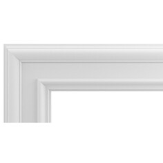 Молдинги молдинг для дверей BELLO-DECO Н1 90х23х2200мм полимер белый, арт. 00-00105413