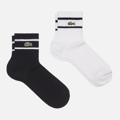Комплект носков Lacoste 2-Pack Striped, цвет комбинированный