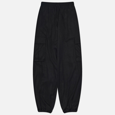 Женские брюки Y-3 Washed Twill, цвет чёрный