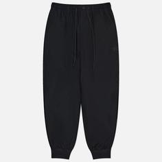 Мужские брюки Y-3 Wool Flannel Cuffed Joggers, цвет чёрный