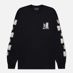 Мужской лонгслив RIPNDIP Sushi Nerm, цвет чёрный