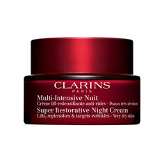 Multi-Intensive Восстанавливающий ночной крем с эффектом лифтинга для сухой кожи Clarins