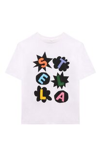 Хлопковая футболка Stella McCartney