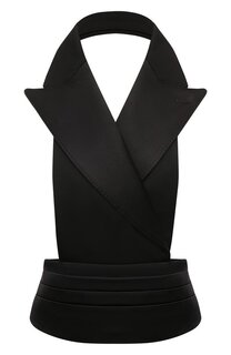 Жилет из шелка и шерсти Dolce & Gabbana