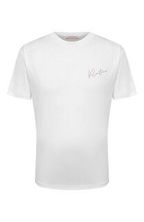 Хлопковая футболка Valentino