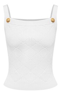 Топ из вискозы Balmain