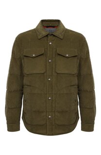 Пуховая куртка-рубашка Woolrich
