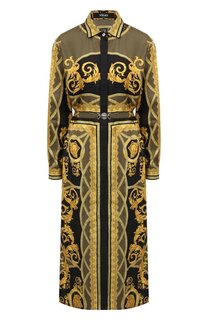 Шелковое платье Versace