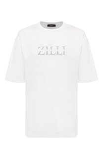 Хлопковая футболка Zilli