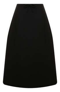 Юбка из шерсти и шелка Valentino