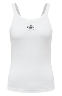Хлопковая майка Fendi