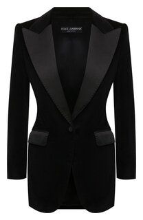 Бархатный жакет Dolce & Gabbana