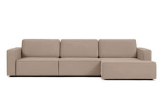 Угловой диван Ralf 3-секционный, с подлокотниками канапе R Аскона