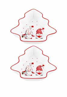 Набор посуды для сервировки Elan Gallery 1,2 л 26,8х25,7х5,8 см Весёлые гномики, 2 шт.