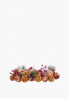 Подсвечник Elan Gallery 39х14х8 см, на 3 свечи, прямоугольный