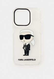 Чехол для iPhone Karl Lagerfeld 15 Pro, с принтом IML