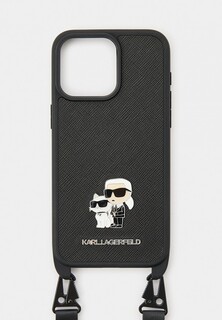 Чехол для iPhone Karl Lagerfeld 15 Pro Max, Crossbody со съемным ремешком