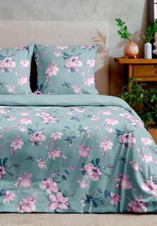 Постельное белье Евро Унисон 70x70 Pink roses