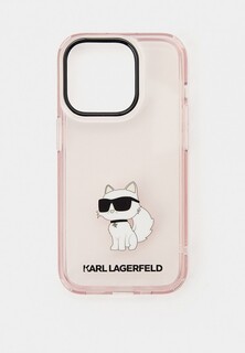 Чехол для iPhone Karl Lagerfeld 15 Pro, с принтом IML