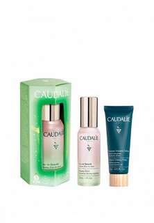 Набор для ухода за лицом Caudalie для детокса кожи (вода для красоты лица beauty elixir, детокс-маска)