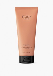 Гель для душа Pusy очищающий, мягкий для гигиены тела, рук, шеи и ног, 250 мл