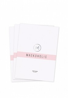 Маски для лица 3 шт. Maskoholic с пептидным комплексом DERMAPUR ®