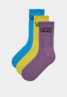Носки 3 пары Vans WM Classic Crew WMNS 6.5-10 3pk