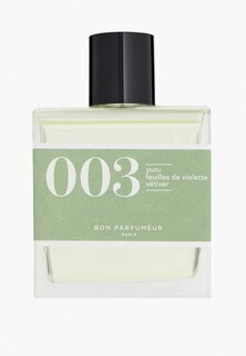 Парфюмерная вода Bon Parfumeur 003-yuzu,feuilles de violette,vetiver 100 мл