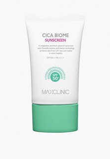Крем солнцезащитный Maxclinic Cica Biome для чувствительной кожи SPF50+ PA++++