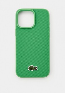 Чехол для iPhone Lacoste 16 Pro Max, с MagSafe, PVC Iconic logo