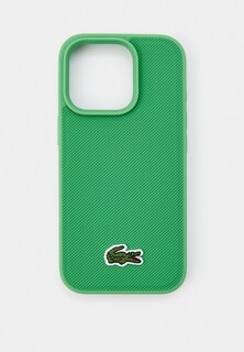 Чехол для iPhone Lacoste 16 Pro, с MagSafe, PVC Iconic logo