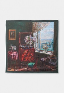Платок Artograph с картиной С. Ю. Жуковского "Интерьер комнаты" (собрание Музея русского импрессионизма)