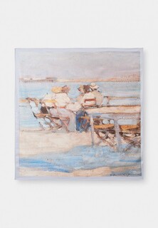 Платок Artograph с картиной Т.Я. Дворников "У моря" 1912г (собрание Музея русского импрессионизма)