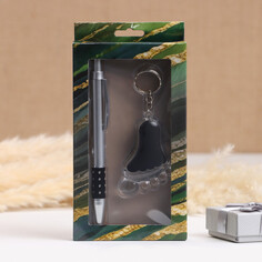 Набор подарочный 2в1 (ручка, фонарик в форме ступни) Take IT Easy