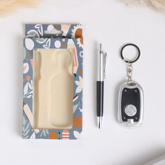 Набор подарочный 2в1 (ручка, фонарик черный) Take IT Easy