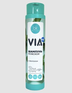 VIA mix Шампунь мужской с ментолом, 390г Bel Kosmex