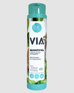 VIA mix Шампунь с экстрактом женьшеня, 390г Bel Kosmex