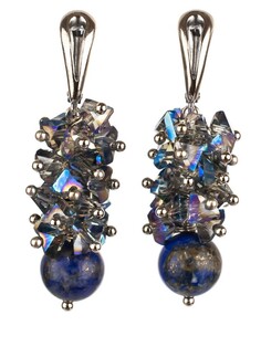 Серьги Бусики Колечки