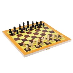 Шахматы настольные, 29 х 29 см, доска дерево, фигуры пластик NO Brand
