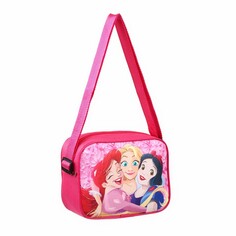 Сумка детская для девочки через плечо 19.5×14.5×7см, принцессы Disney