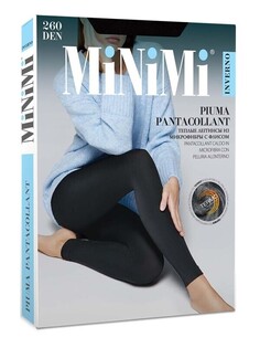 Леггинсы Mini PANTACOLLANT PIUMA 260 Nero maxi Minimi