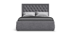 Кровать BOSS CLASSIC 160 велюр Royal агат