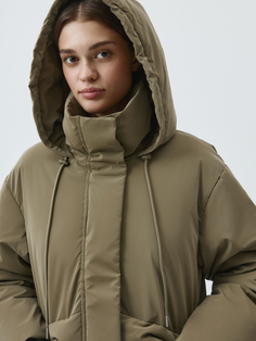 Куртка оверсайз с капюшоном