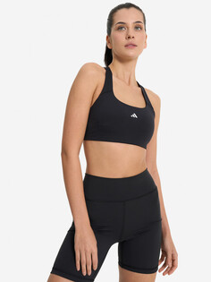 Спортивный топ бра adidas, Черный