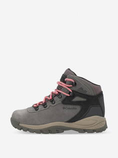 Ботинки женские Columbia Newton Ridge Plus Waterproof Amped, Серый
