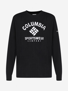 Лонгслив мужской Columbia Rockaway River Graphic Ls Tee, Черный