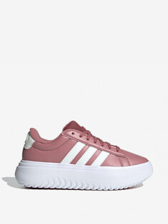Кеды женские adidas Grand Court Platfor, Красный